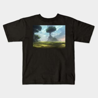 landscape pictures for wall inspiring Kids T-Shirt